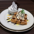 料理メニュー写真&nbsp;チョコワッフル