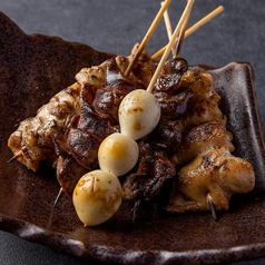 炭火焼! 国産焼き鳥5種盛り合わせ