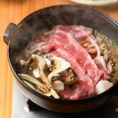 すき焼きと牛まぶし ももしきのコース写真