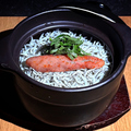 料理メニュー写真&nbsp;70.明太子としらすの土鍋御飯