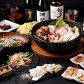 料理メニュー写真&nbsp;【水炊きコース】秘伝スープ！2.5時間生ビール付飲み放題【7品6000円(税込)→5000円(税込)】