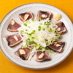 鰹タタキ～薬味ぶっかけ カボスポン酢～