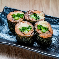 サーモンのシャリなし海苔巻き