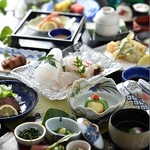 【一人一皿ずつ】取り分けいらずの会席コース。