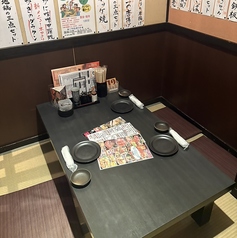最大60名様まで収容可能な半個室のお座敷席は、大規模なご宴会専用の特別空間です◎会社の忘年会・新年会、大人数の同窓会など、団体様の利用に最適です。