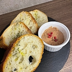 豚肉のリエット クラッカーを添えて