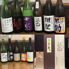 日本酒にこだわってます