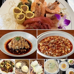 Chinese restaurant 四谷 峨嵋山 ガビサンのコース写真