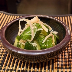 きゅうりとみょうがの漬物