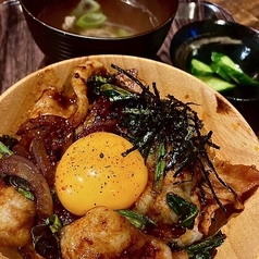 京のもち豚キムチ丼