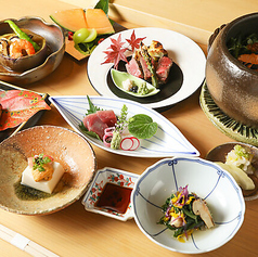 旬の食材を使用したコースをご用意