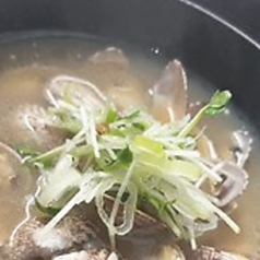 アサリとニンニクバター蒸し