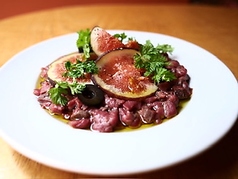 牛肉といちじくのタルタル