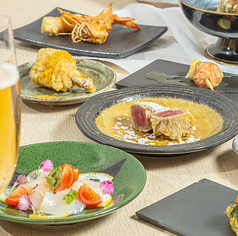 揚げたて天ぷら　豊のコース写真