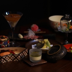 【予約必須】ミニ懐石《華》　季節の土鍋ご飯付き西京焼きコース仕立て