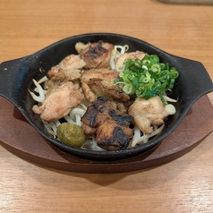 鶏もも肉の炭火焼き