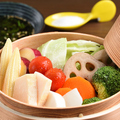 料理メニュー写真&nbsp;9種の彩り野菜せいろ