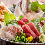 【四季彩別邸】市場直送の鮮魚を楽しめる♪鯛や鮪など定番ものから地獲れの鮮魚まで充実♪