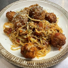 アメリカンミートボールパスタ