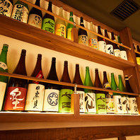 名物料理を引き立てる！豊富な地酒や焼酎！