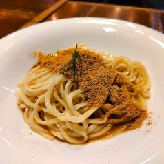 『新』贅沢からすみと自家製牡蠣オイルのトマト麺
