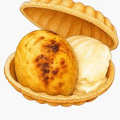 選べる♪パリパリ最中サンド