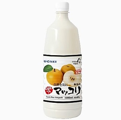 醇梨マッコリ(グラス)