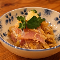 炙りカツオ中華アテ