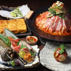 しじみ韓国炊き肉専門店　百虎に翼のコース写真