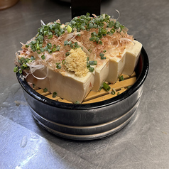 [こだわり豆腐]薬味たっぷり冷奴