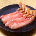 料理メニュー写真&nbsp;ずわい蟹足しゃぶ（7本）