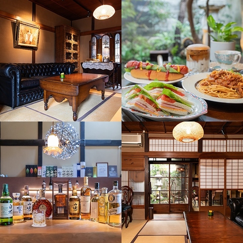 昼はカフェ、夜はバー。ゆったり愉しむ大人の時間