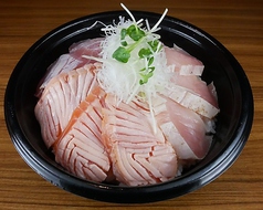 炙り三色丼