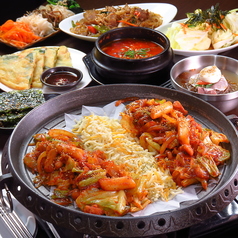 韓国料理マオミのコース写真