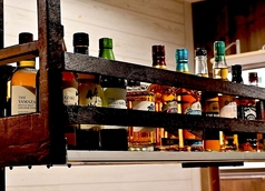 ウィスキー各種・カクテルあります