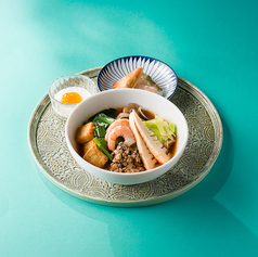 タイ風 春野菜 麻辣湯