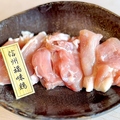 料理メニュー写真&nbsp;信州福味鶏 100g/和牛レバーステーキ 110g