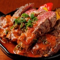 料理メニュー写真&nbsp;日高見牛のリブロースステーキ