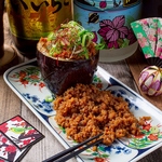 京野菜を使った料理もたくさんご用意しております。賀茂茄子の肉詰めは人気ナンバーワン◎