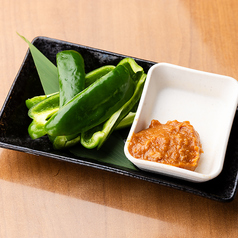 肉みそピーマン