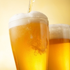 生ビール4種をはじめ、35種類のフリードリンク(90分)