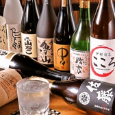 オススメの焼酎は一杯320円～（税抜）