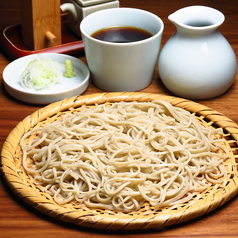 こだわりの手打ち蕎麦をご賞味ください。