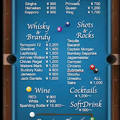 【Draft Beer】3種類ご用意しております。