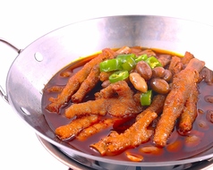 虎皮鷄爪／モミジ（鶏足）のピリ辛煮込み