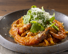 ■ソフトシェルシュリンプの濃厚トマトクリーム