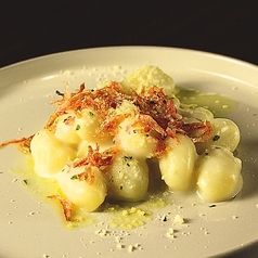 桜海老とレモンクリームのニョッキ