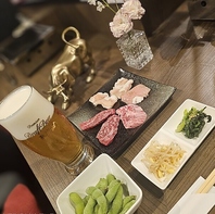 お酒が進む手間暇かけた自家製キムチと新鮮野菜おつまみ