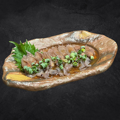 ホタルイカのレバ刺し風