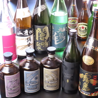 料理との相性を考え厳選した、各地の銘酒をご用意。